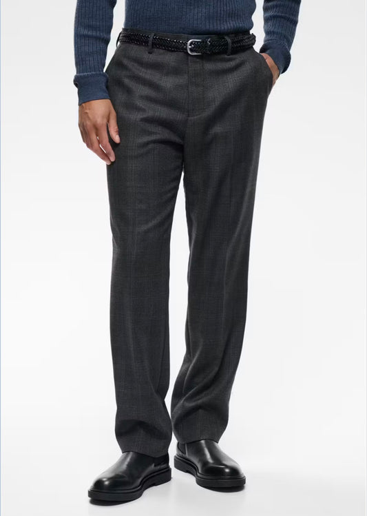 MATINIQUE - Wesley Pant in Dark Grey Melange