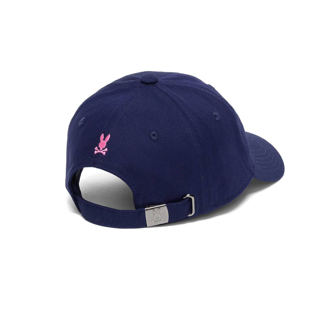 PSYCHO BUNNY - Rex Baseball Cap in Evening Blue