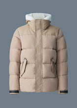 Load image into Gallery viewer, MACKAGE - Riley Classic Down Jacket with Removable Shearling Bib
