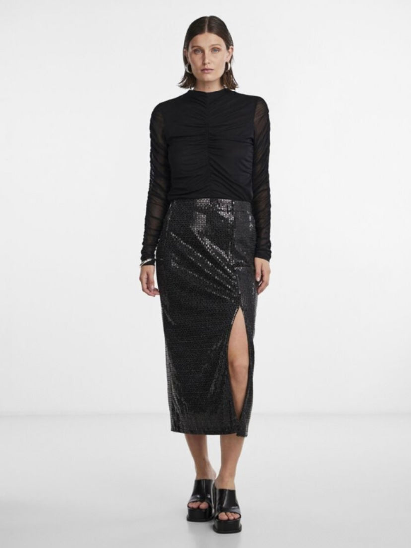 Y.A.S. - Darkness Midi Skirt