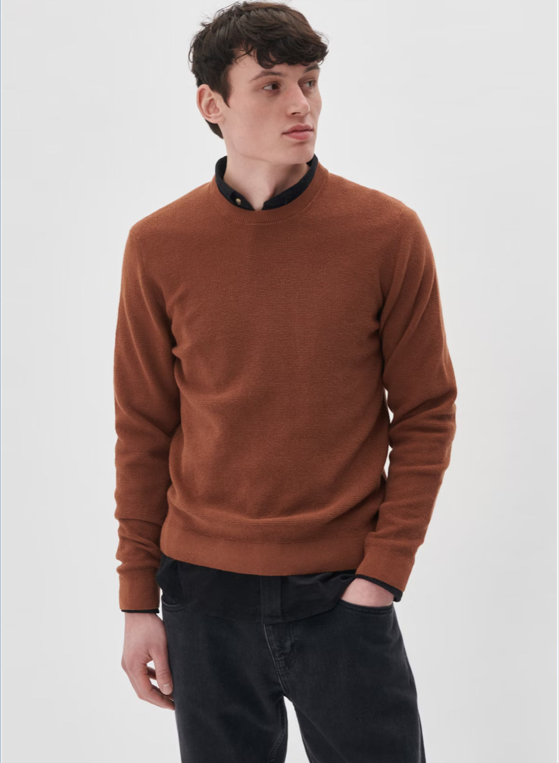 MATINIQUE - MAlagoon Pullover in Cambridge Brown