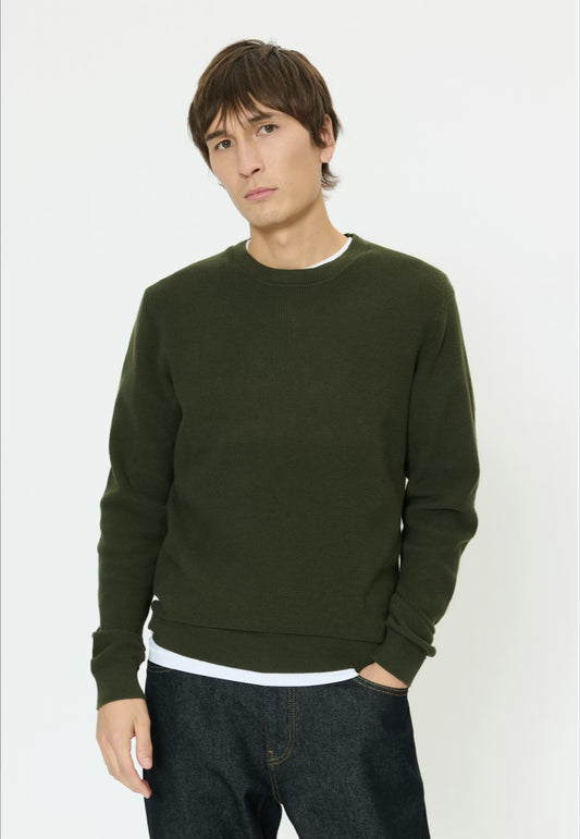 MATINIQUE - Lagoon Pullover in Dark Forest