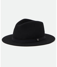 Load image into Gallery viewer, BRIXTON - Messer Packable Fedora in Black
