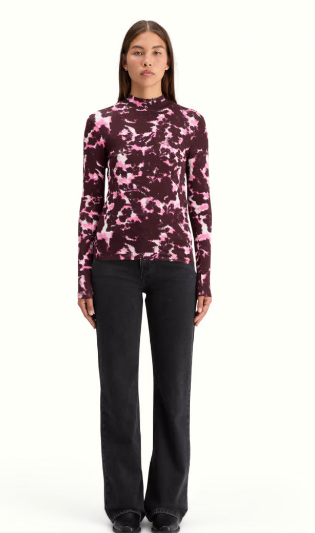 Scotch & Soda - Printed Long Sleeve Top