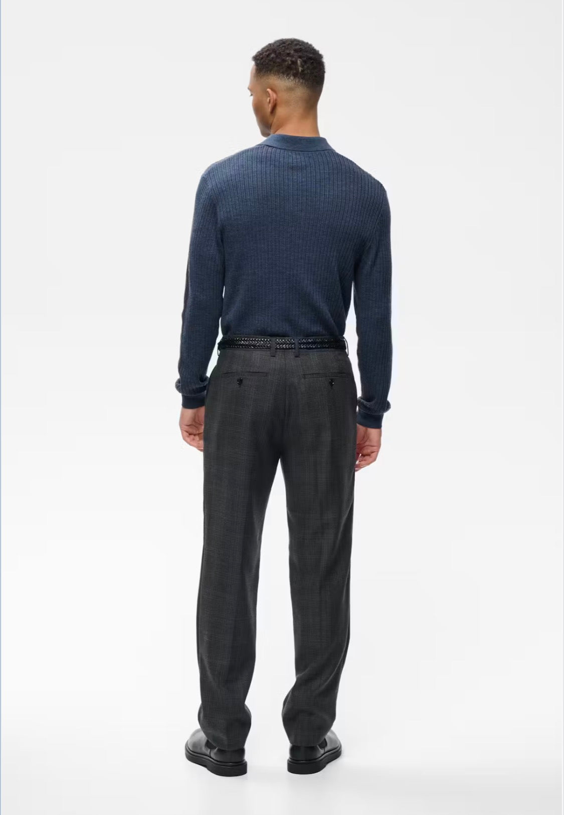 MATINIQUE - Wesley Pant in Dark Grey Melange