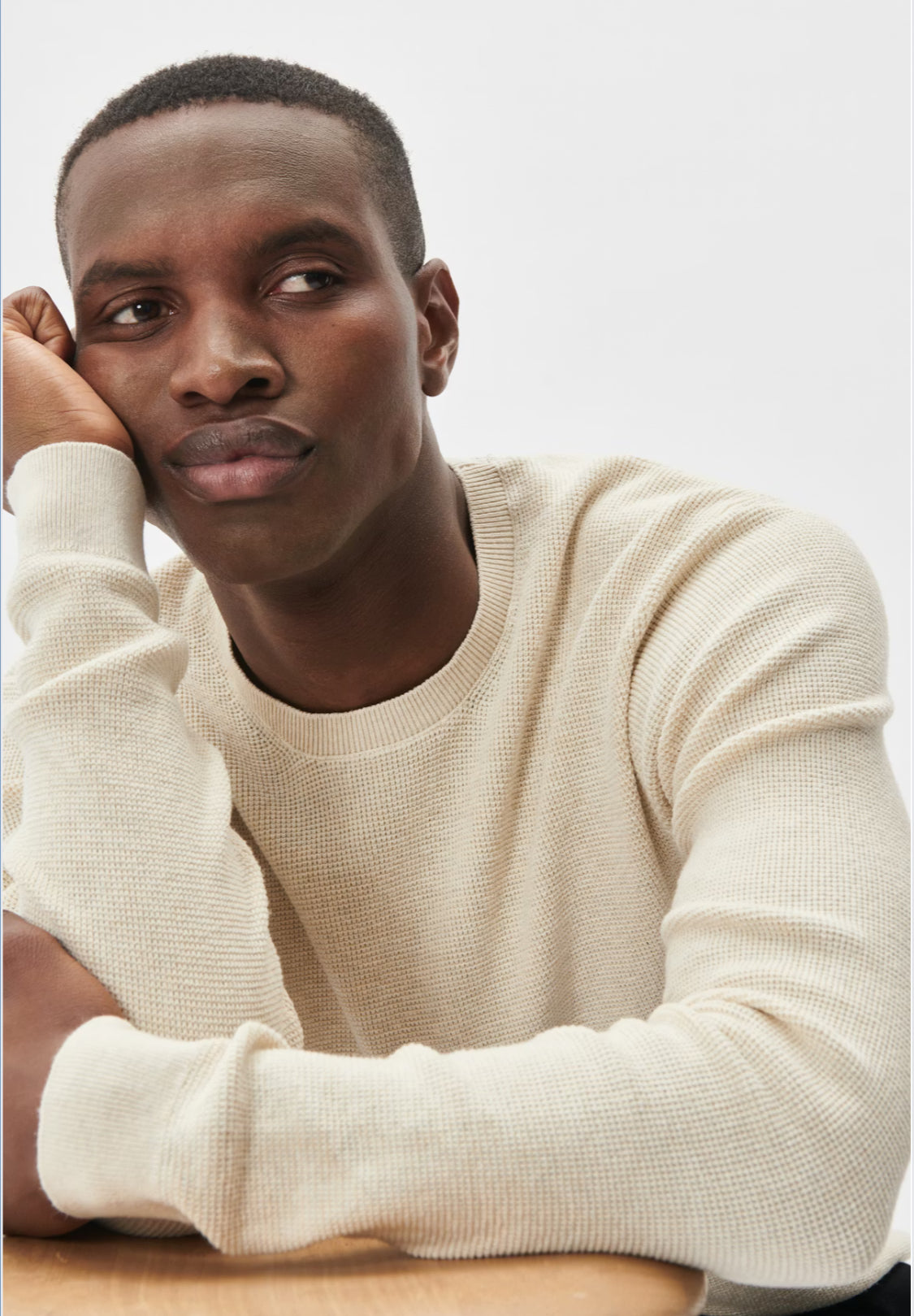 MATINIQUE - Lagoon Pullover in Oyster Gray Melange