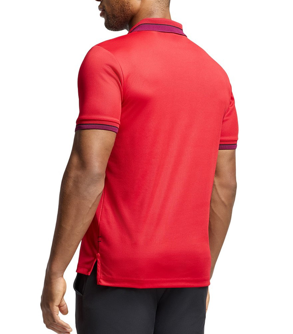 PSYCHO BUNNY - Stratton Sport Pique Polo in Brilliant Red