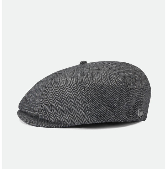 BRIXTON - Brood Snap Cap in Grey/Black