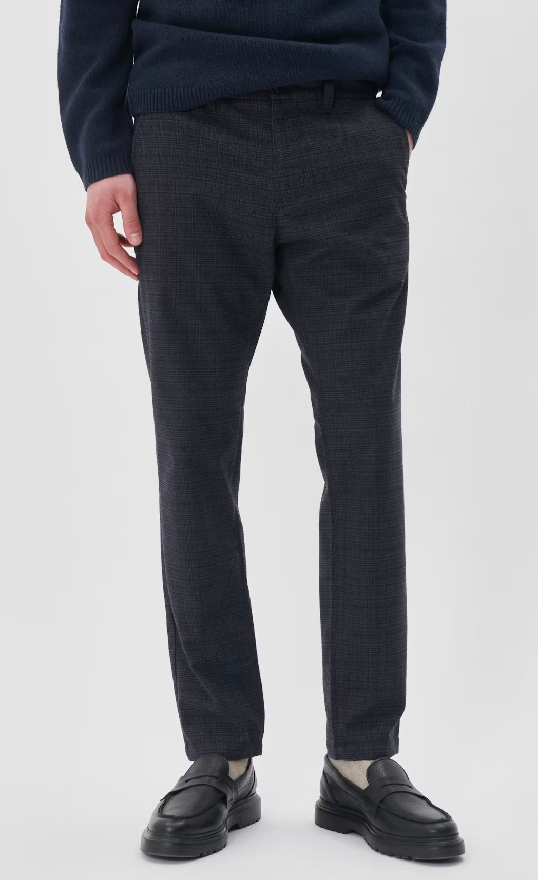 MATINIQUE - Parker Pant in Dark Grey Melange