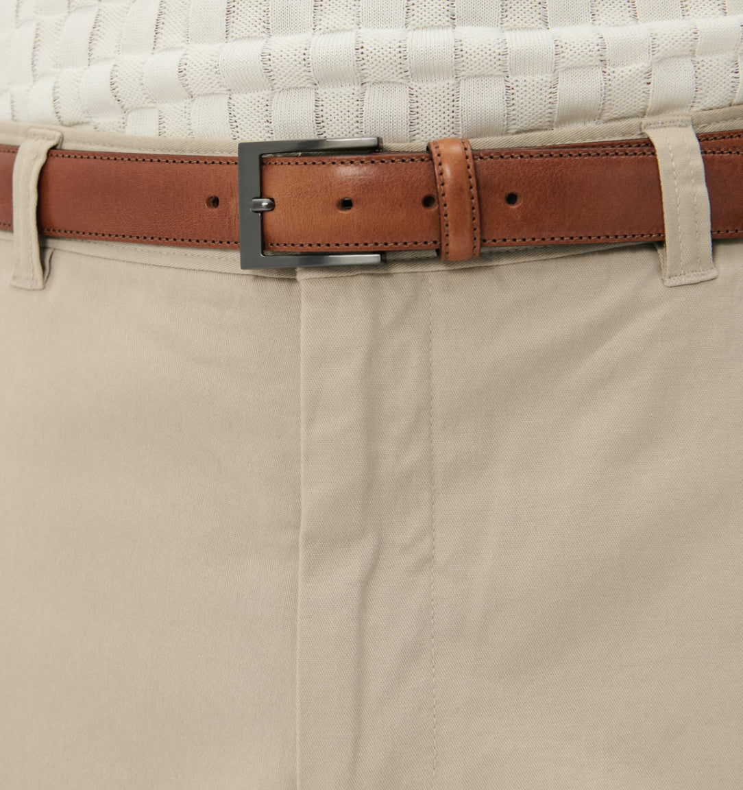 MATINIQUE - Frank Formal Stitch Leather Belt