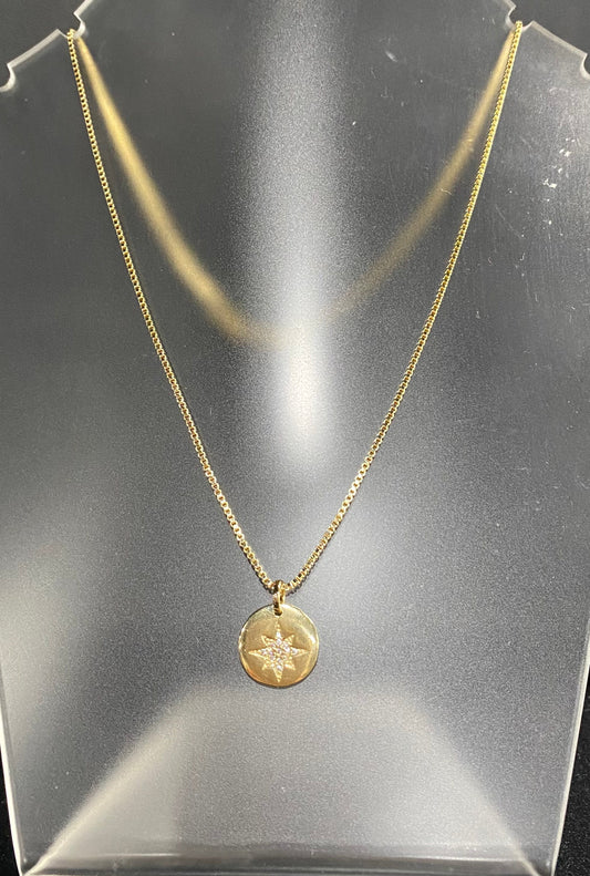 18K Gold Filled - Starburst Necklace