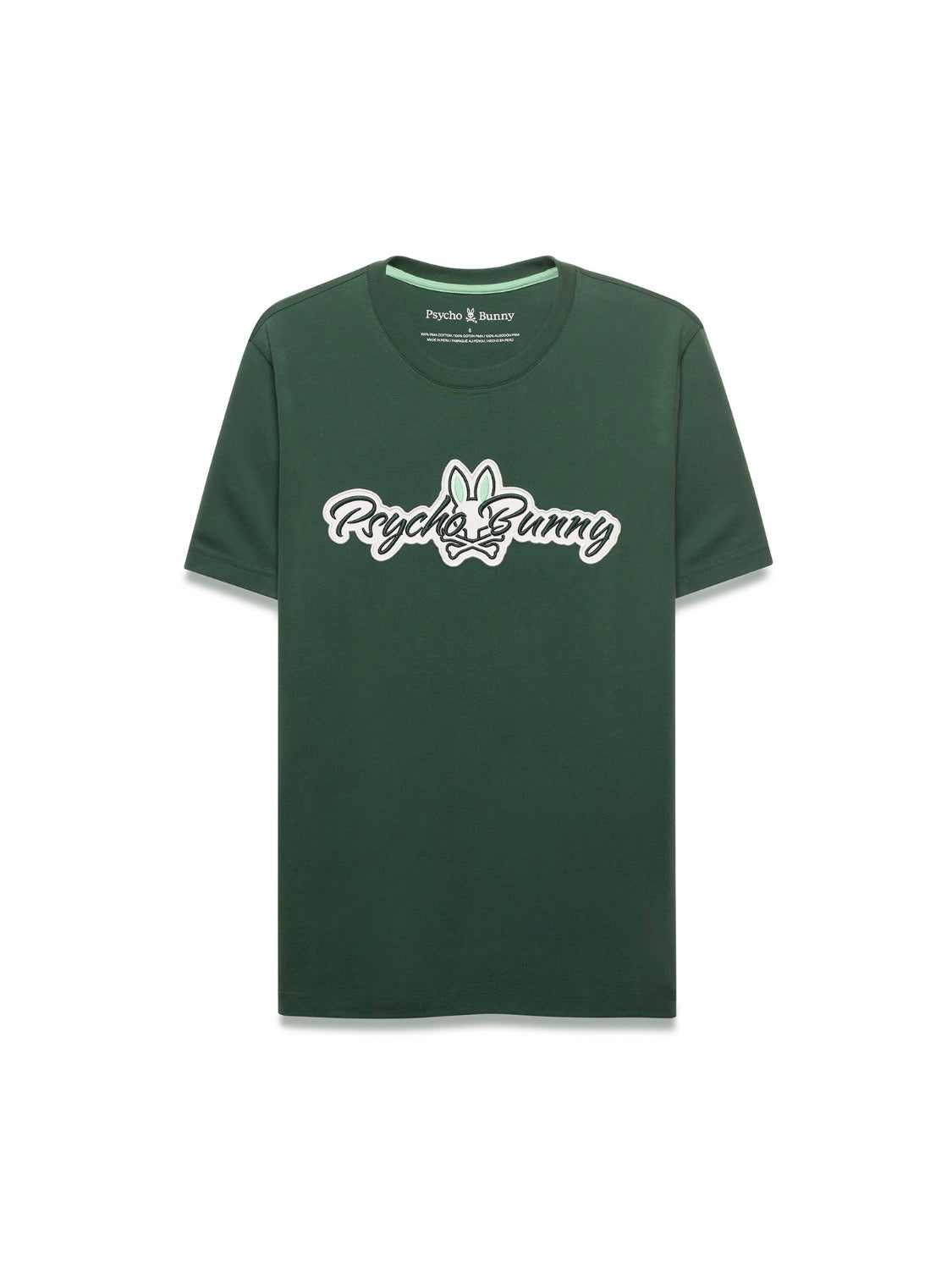 PSYCHO BUNNY - Jaydon Graphic Tee (Pineneedle)