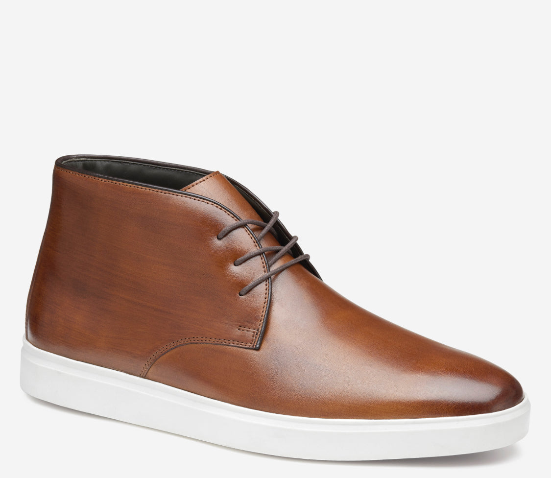 JOHNSTON & MURPHY - Brody Chukka in Brown Hand Stained