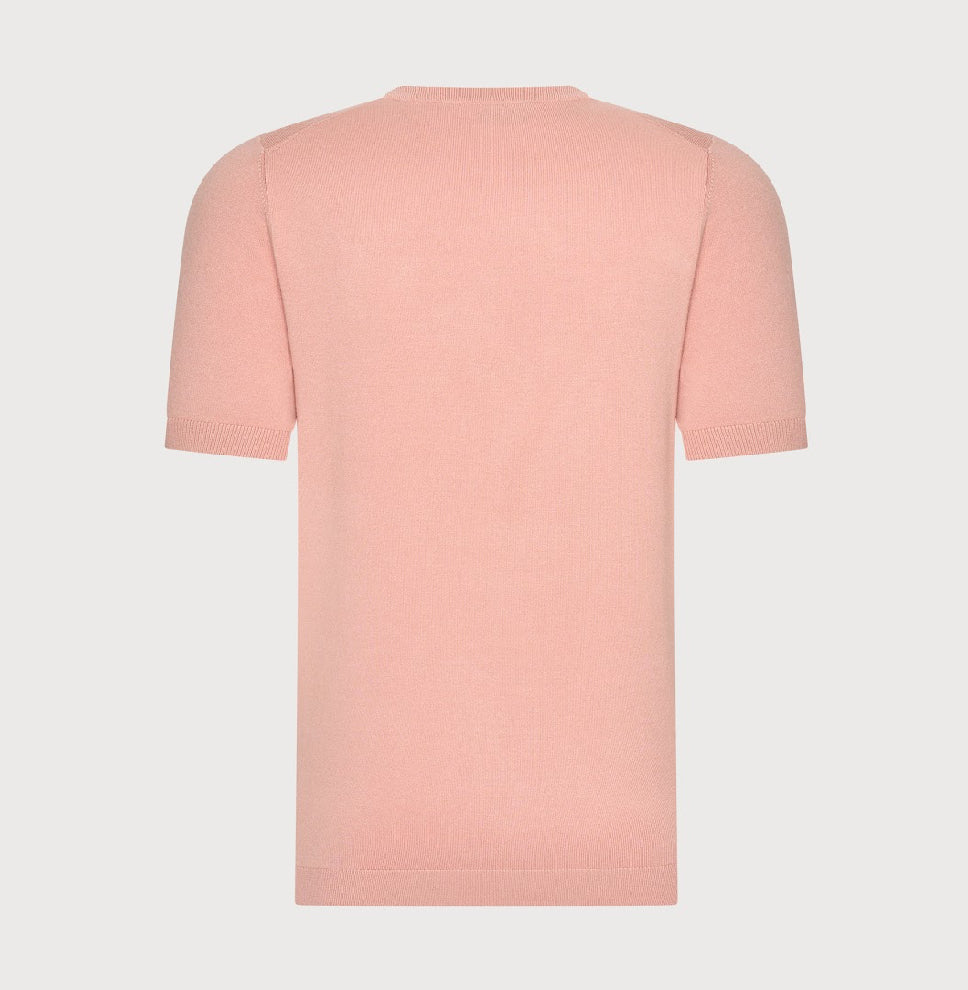BLUE INDUSTRY - Luxe Knit Tee in Rose