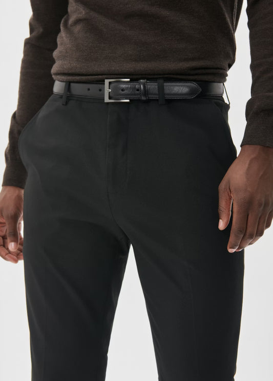 MATINIQUE - Frank Formal Stitch Leather Belt