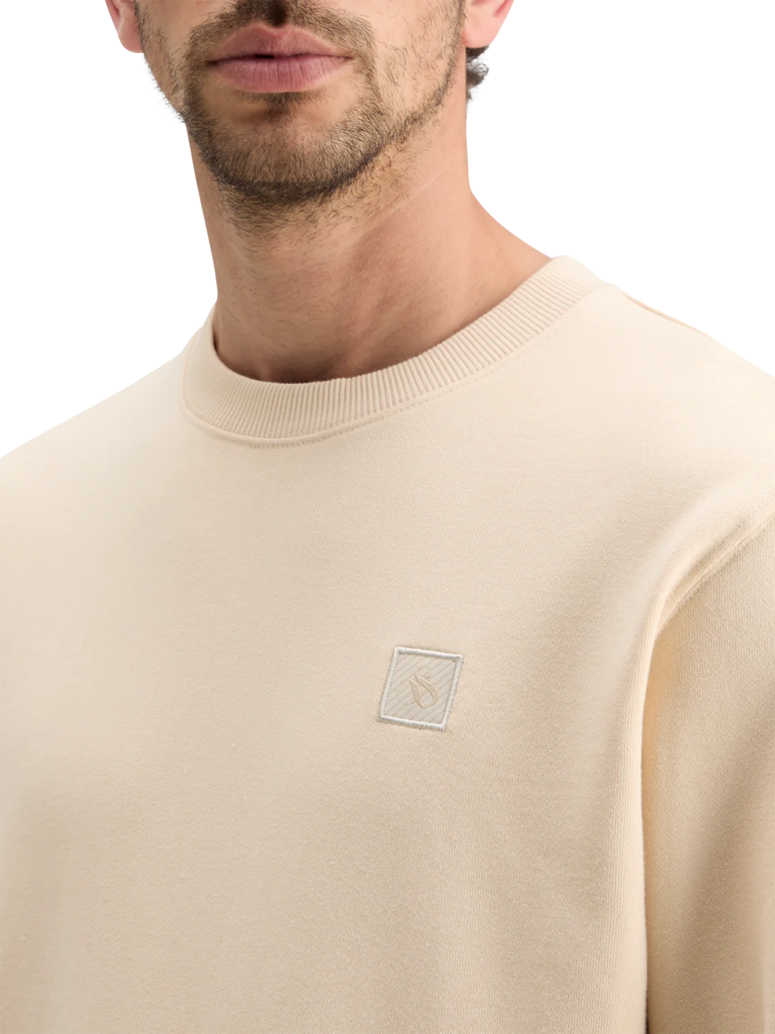 SCOTCH & SODA - Essential Logo Badge Crew