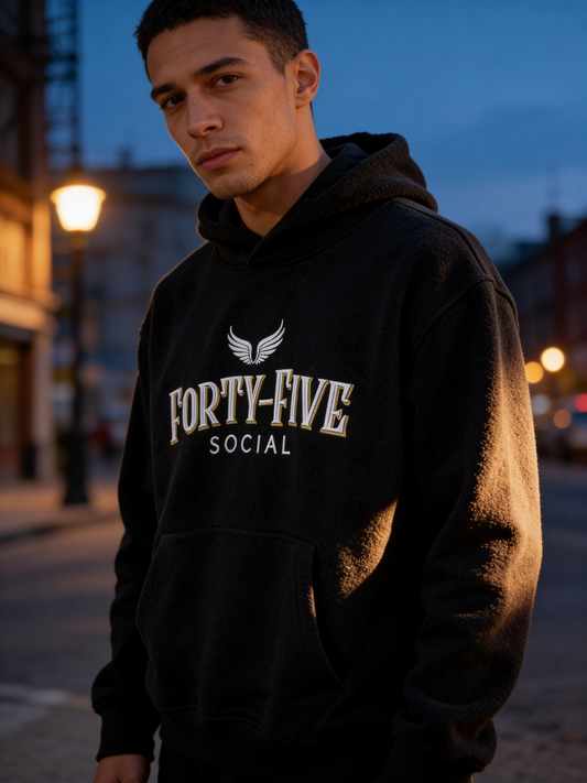 FORTY-FIVE SOCIAL - Hoodie