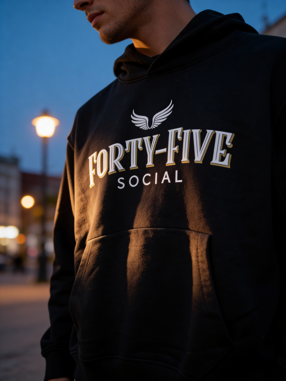 FORTY-FIVE SOCIAL - Hoodie