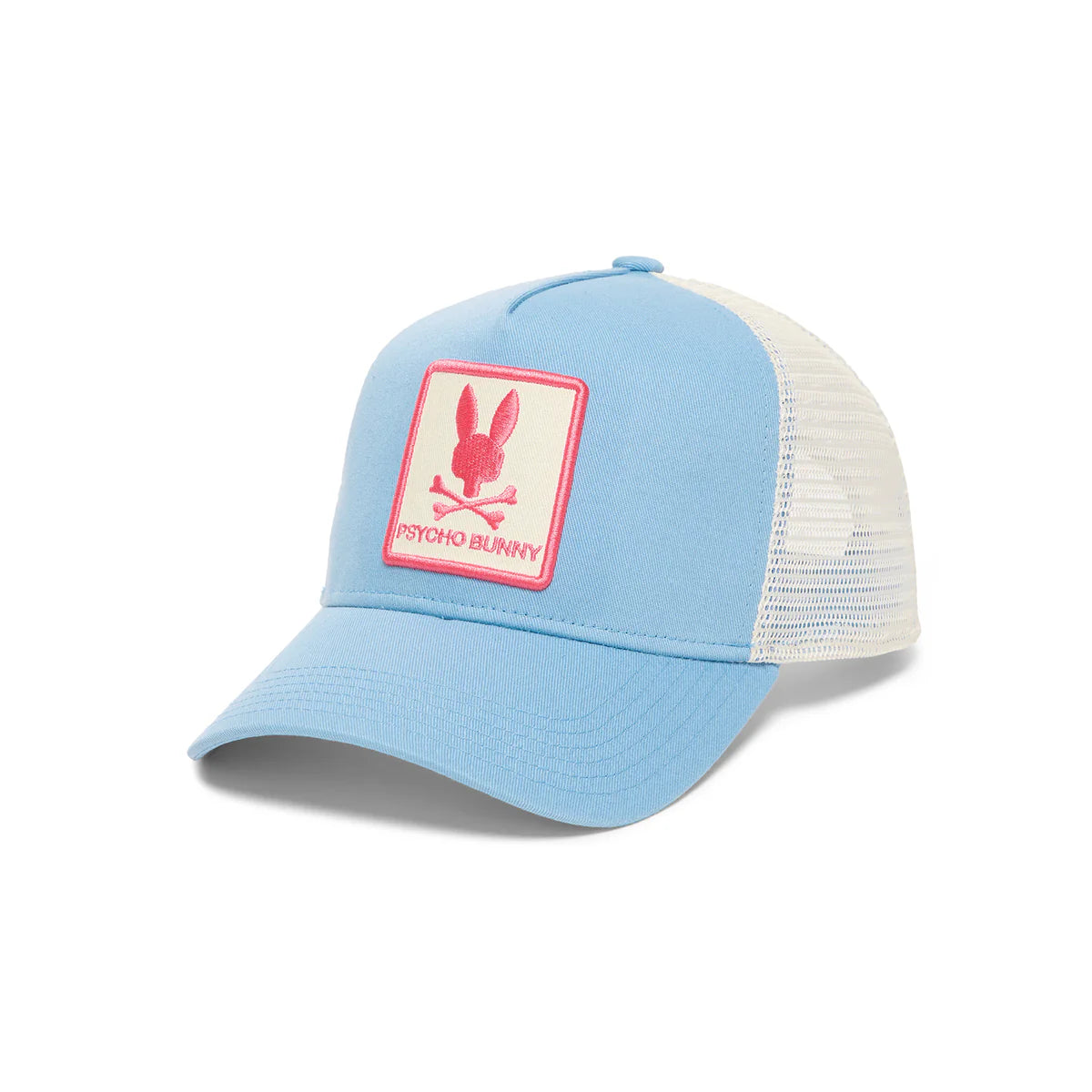 PSYCHO BUNNY - Adamo Bunny Trucker Cap in Glacier Lake