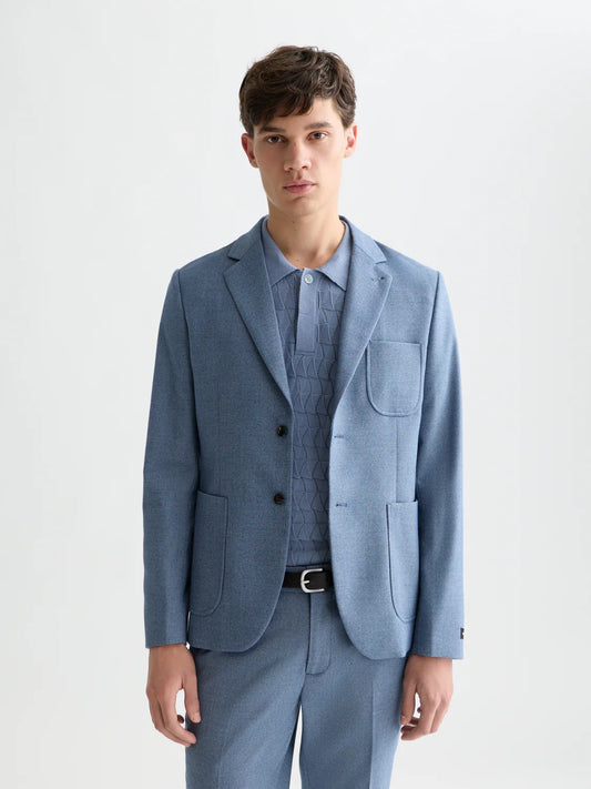 SCOTCH & SODA - Structured Weave Regular Fit Blazer