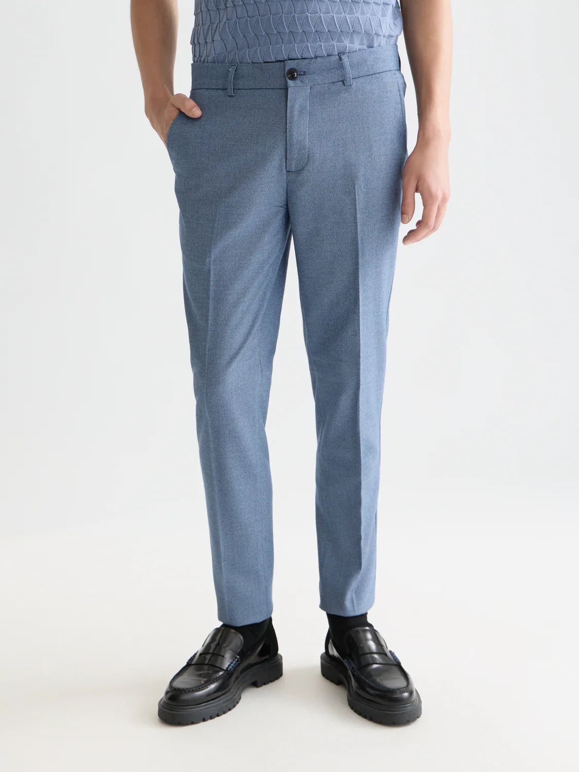SCOTCH & SODA - Mott Structured Weave Chino