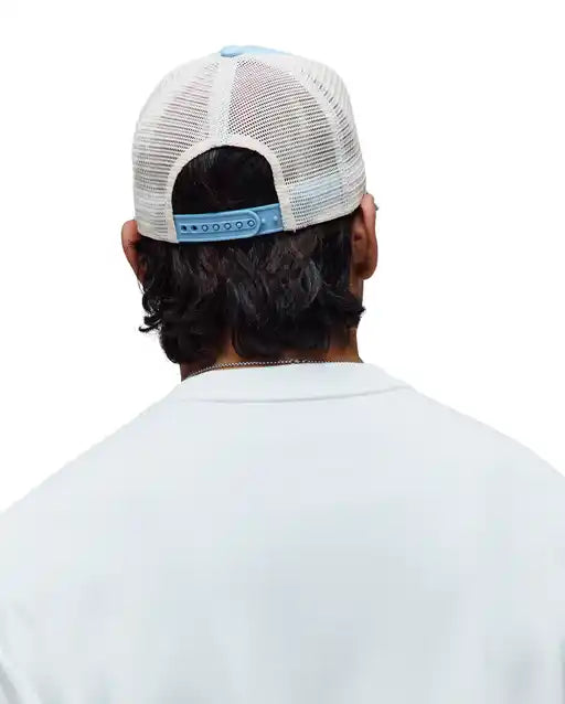 PSYCHO BUNNY - Adamo Bunny Trucker Cap in Glacier Lake