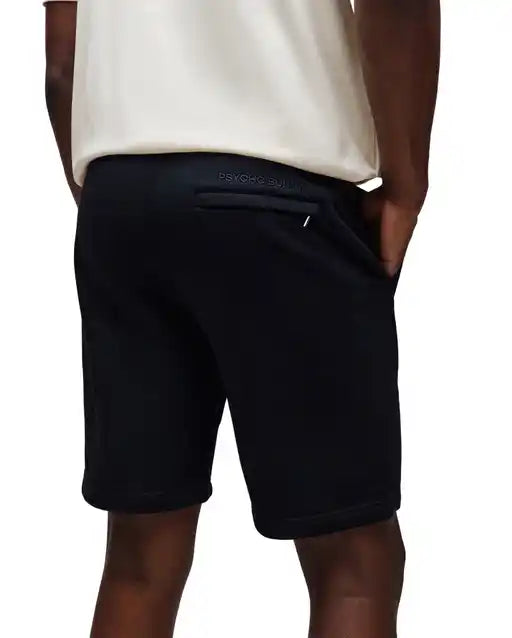 PSYCHO BUNNY - Oscar French Terry Sweatshort in Black