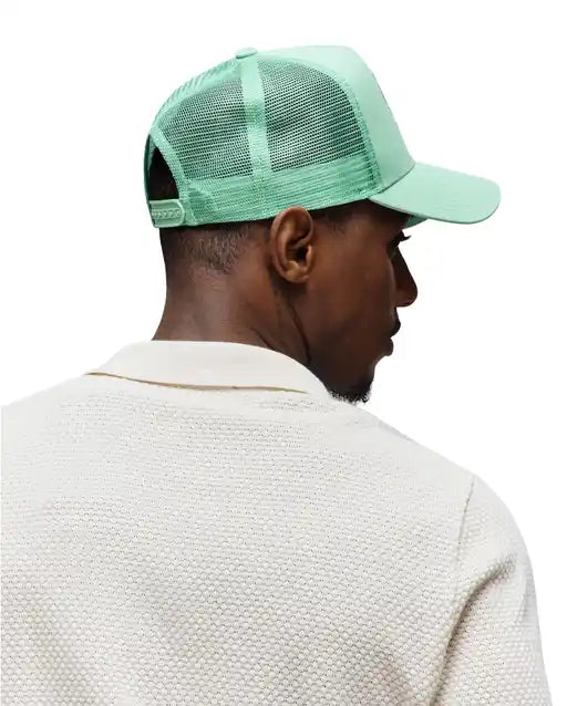 PSYCHO BUNNY - Toby Trucker Cap in Light Grass Green