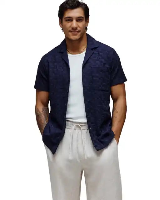 PSYCHO BUNNY - Josh Jacquard Shirt