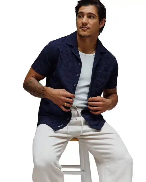 PSYCHO BUNNY - Josh Jacquard Shirt