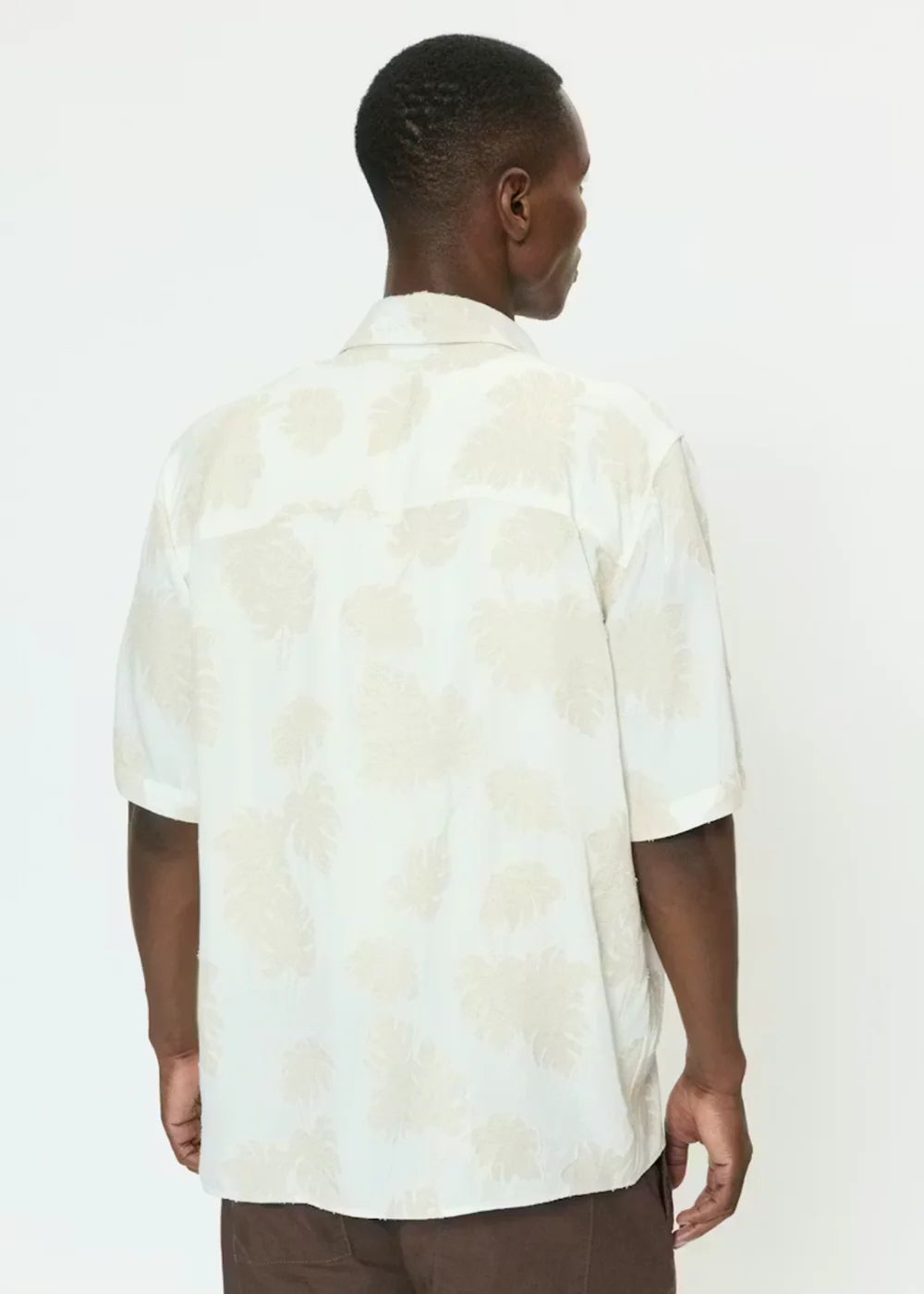MATINIQUE - Klampo Short Sleeve Shirt in Fog