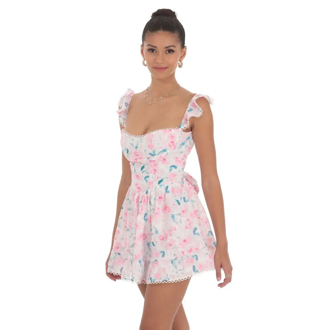 Lucy In The Sky - Floral A-line Dress