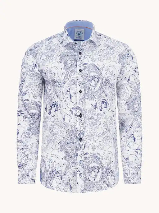 A FISH NAMED FRED - Shirt Fredding Off-White