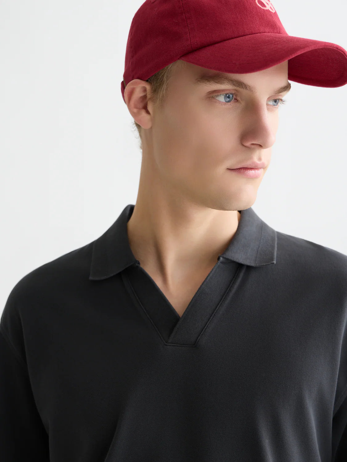 SCOTCH & SODA - 3 Crosses Pique Relaxed Fit Garment Dyed Polo