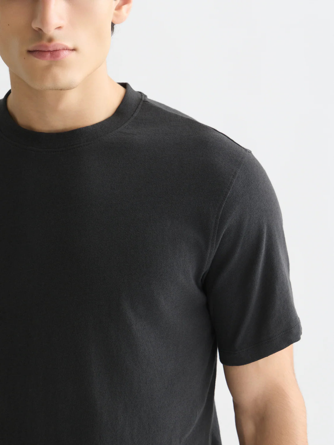 SCOTCH & SODA - 3 Crosses Cotton Linen Regular Fit T-Shirt