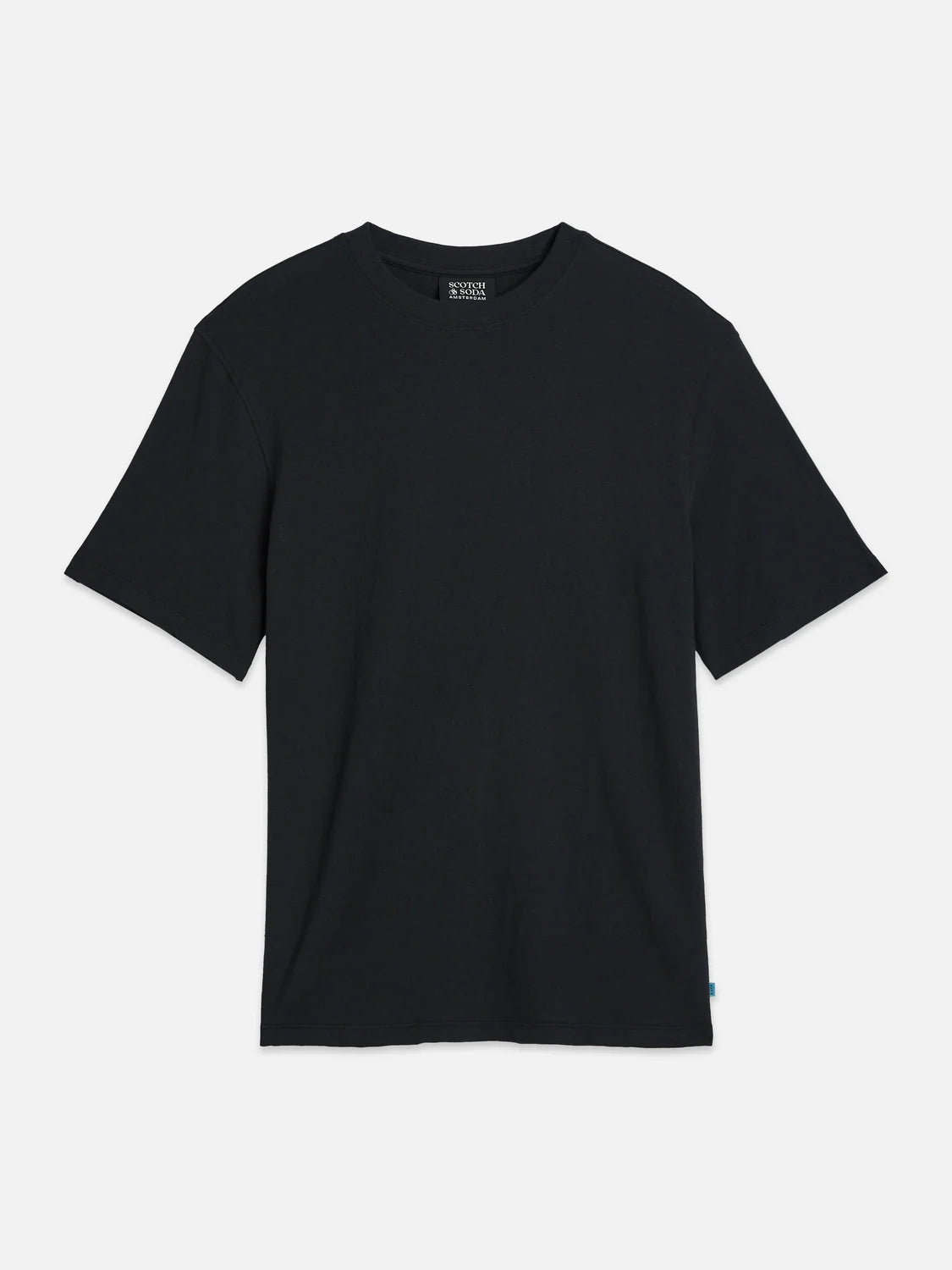 SCOTCH & SODA - 3 Crosses Cotton Linen Regular Fit T-Shirt