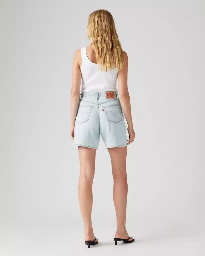 Levi’s - HIGH RISE BAGGY Linen+ Denim Shorts