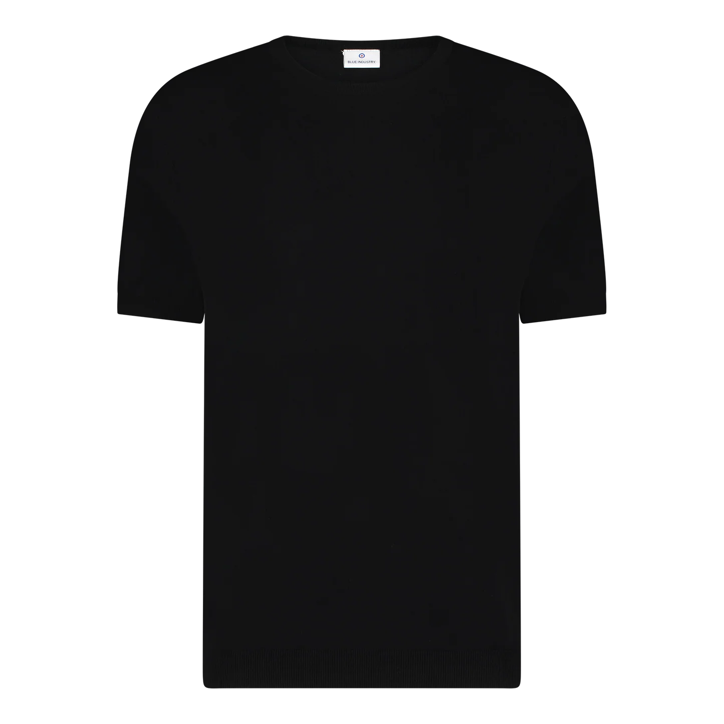 BLUE INDUSTRY - Luxe Knit Tee in Black