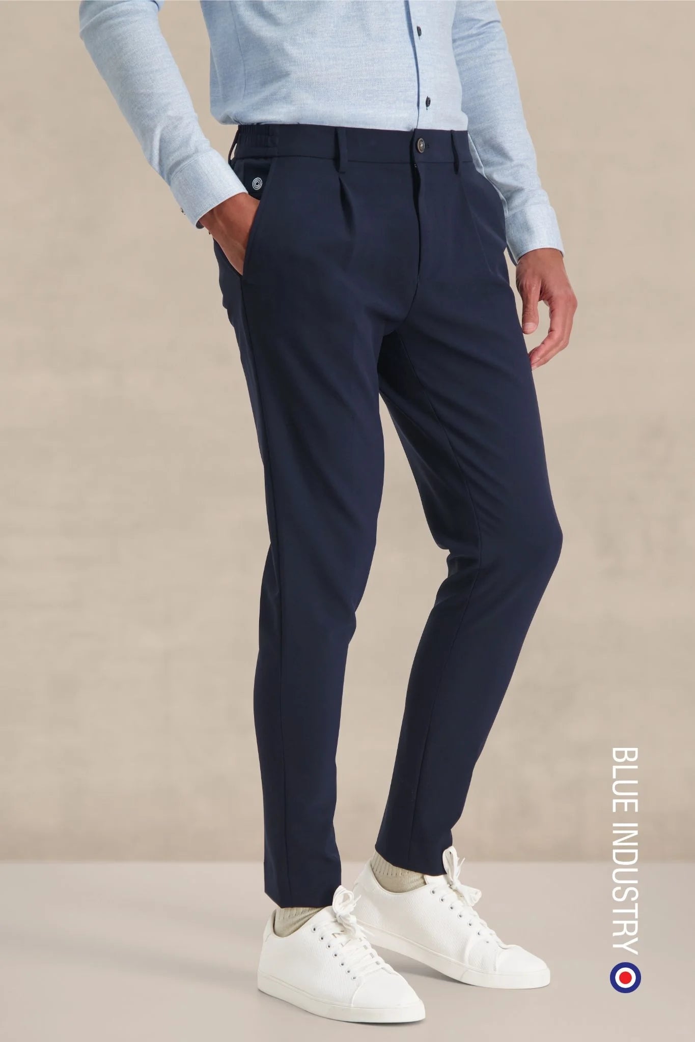 BLUE INDUSTRY - Steven Pant in Navy