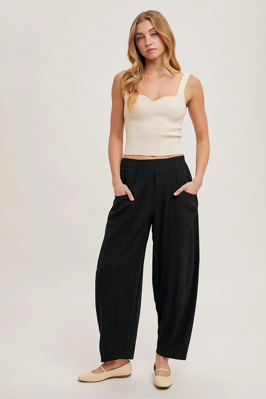 Bluivy - Relaxed Barrel Pants