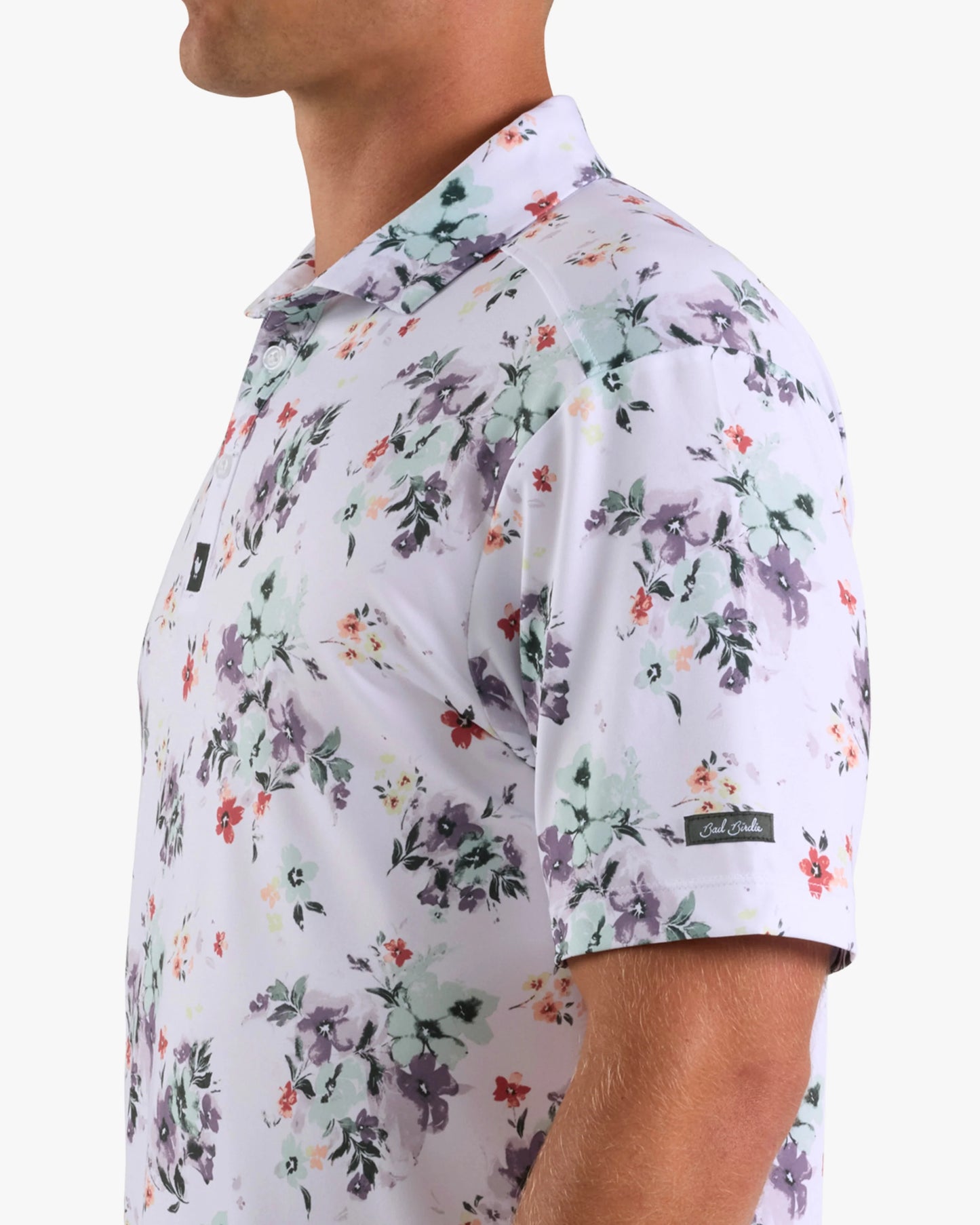 BAD BIRDIE - Don’t Pick The Flowers - Core Performance Polo
