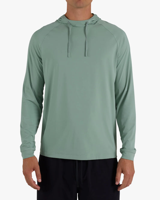 BAD BIRDIE - Vapor Cooling Hoodie in Washed Sage