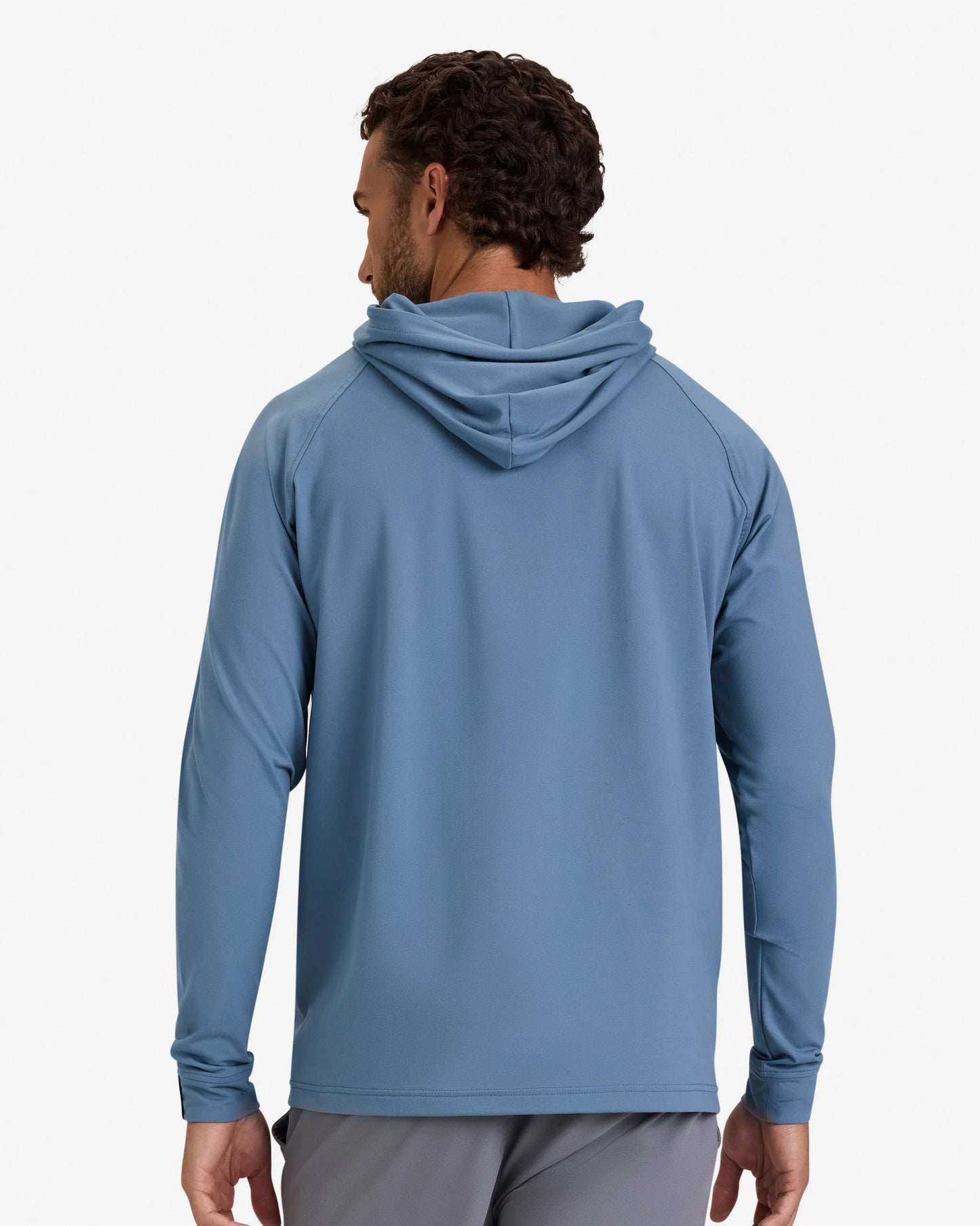BAD BIRDIE - Velocity Hoodie in Blue Mirage
