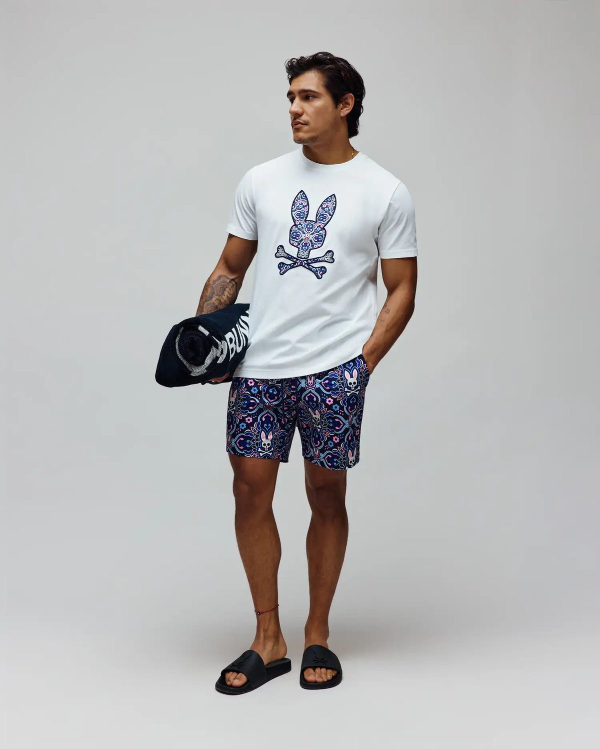 PSYCHO BUNNY - Luke Swim Trunk