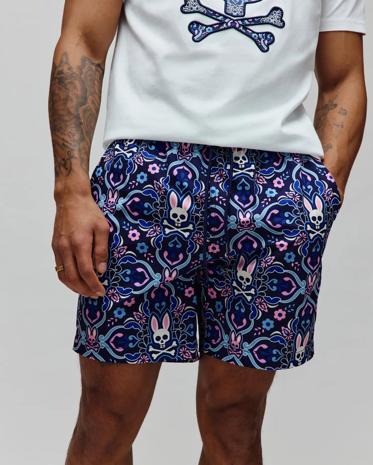 PSYCHO BUNNY - Luke Swim Trunk
