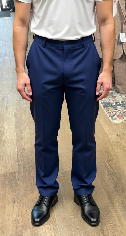 PAUL BETENLY - Roma Pants in Sapphire Blue