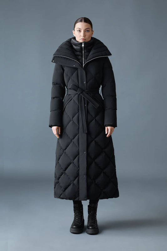 MACKAGE - LAURELLA 2-in-1 Light Down Belted Coat