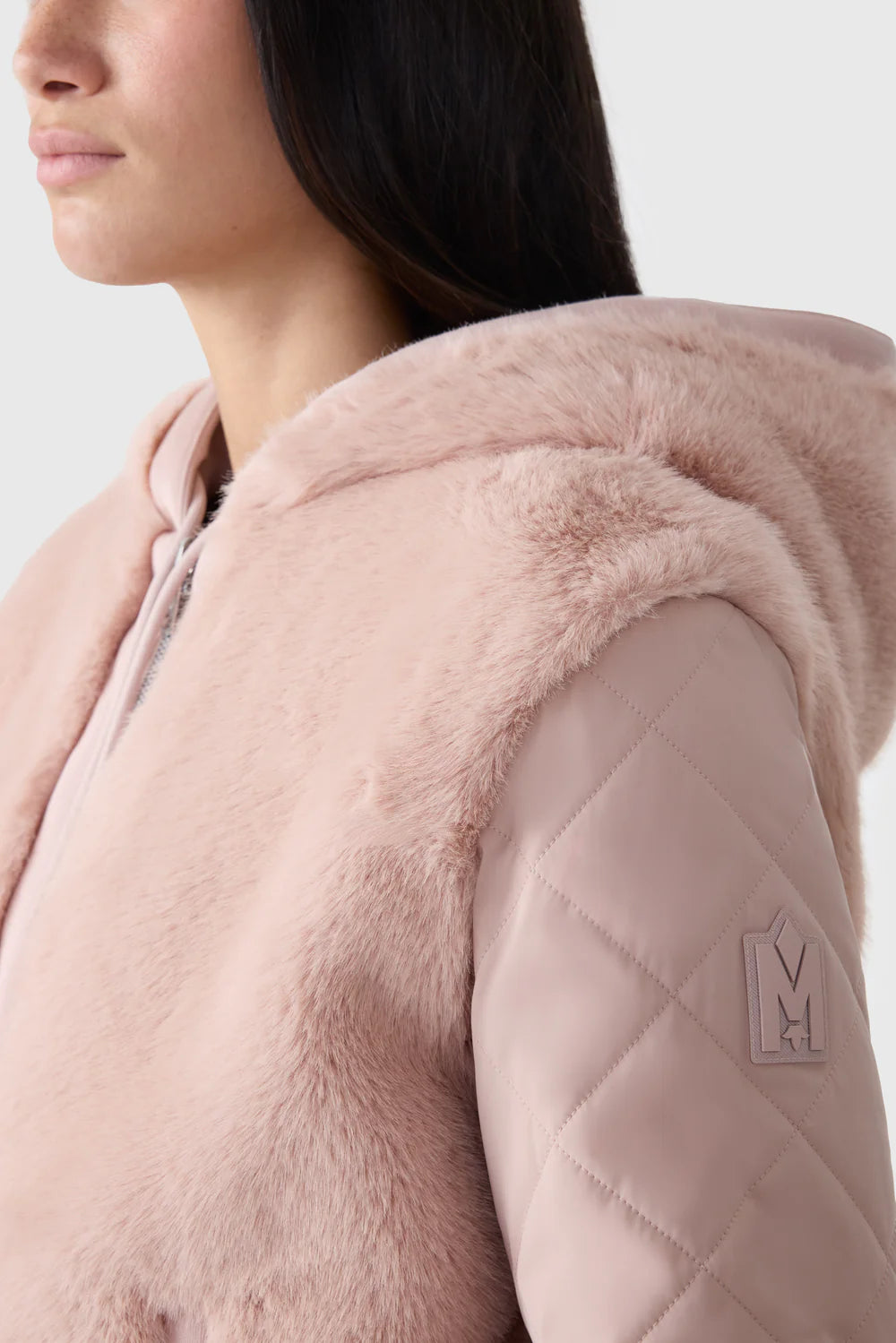 MACKAGE - GWENDAL Reversible Faux Fur Hooded Bomber