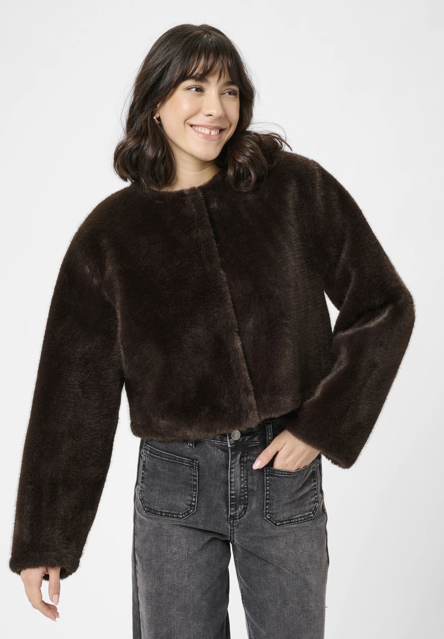 Kaffe - Jemmy Jacket in Black Coffee