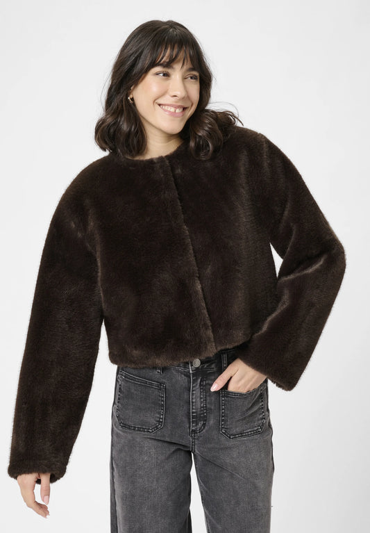 Kaffe - Jemmy Jacket in Black Coffee